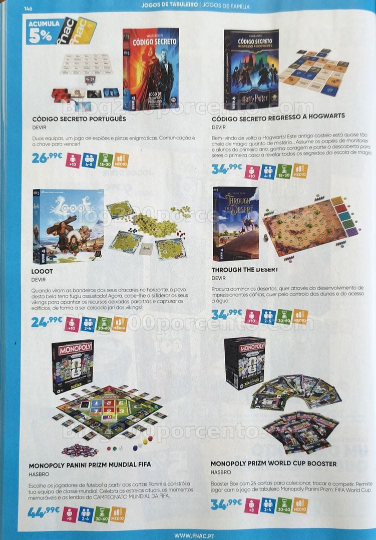 Antevisão Folheto FNAC Promoções de 1 julho a 18 agosto