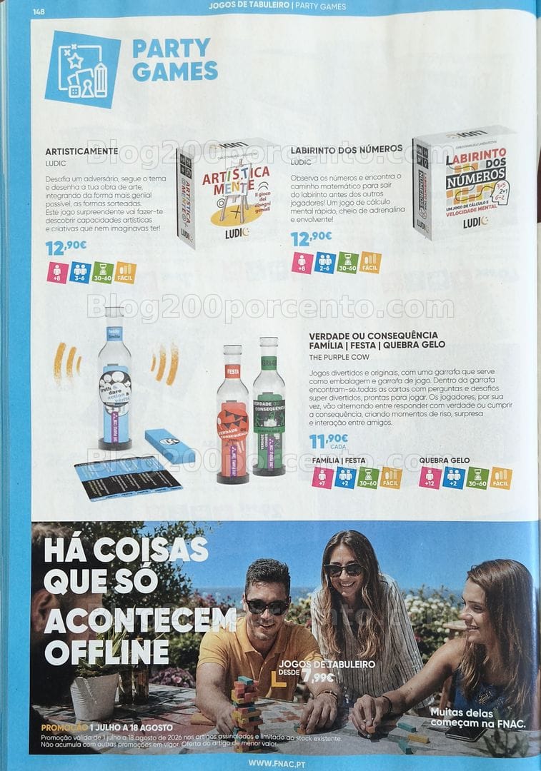 Antevisão Folheto FNAC Promoções de 1 julho a 18 agosto