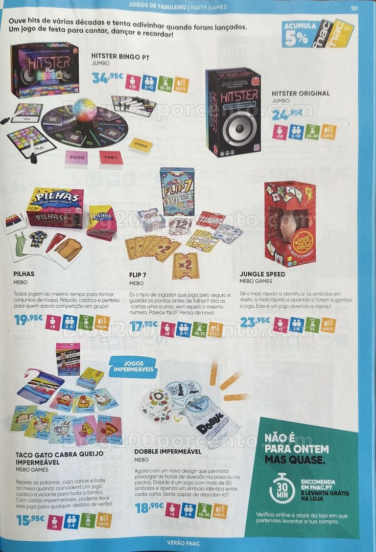 Antevisão Folheto FNAC Promoções de 1 julho a 18 agosto
