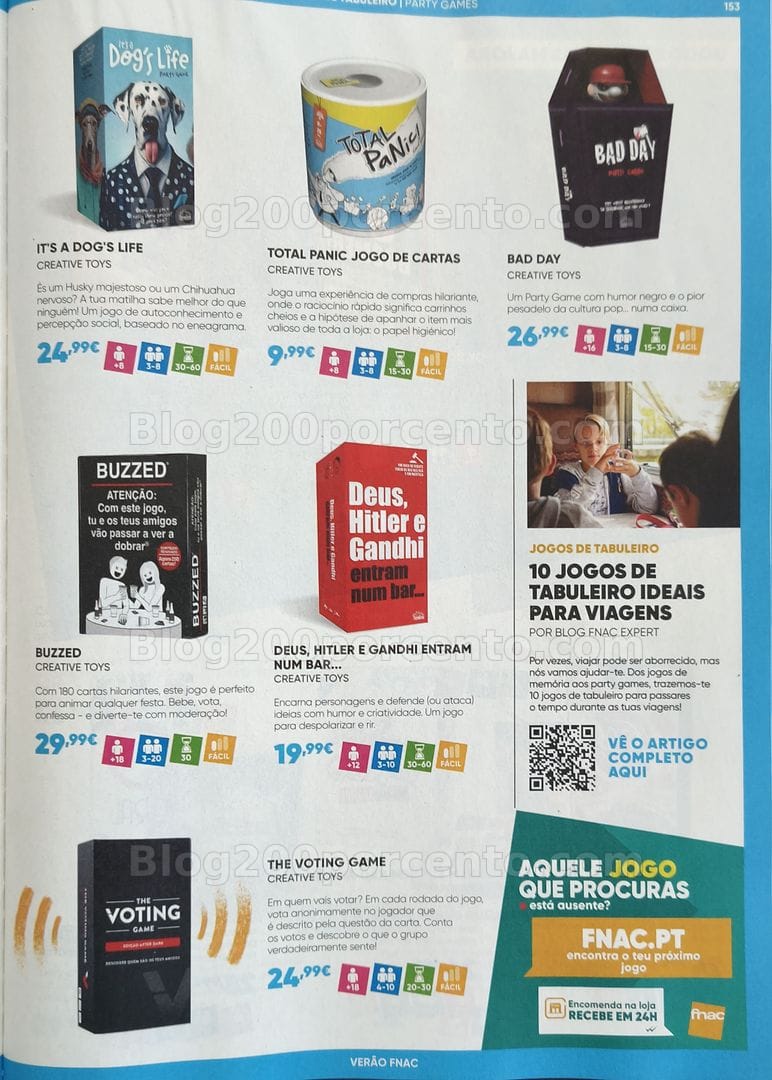 Antevisão Folheto FNAC Promoções de 1 julho a 18 agosto