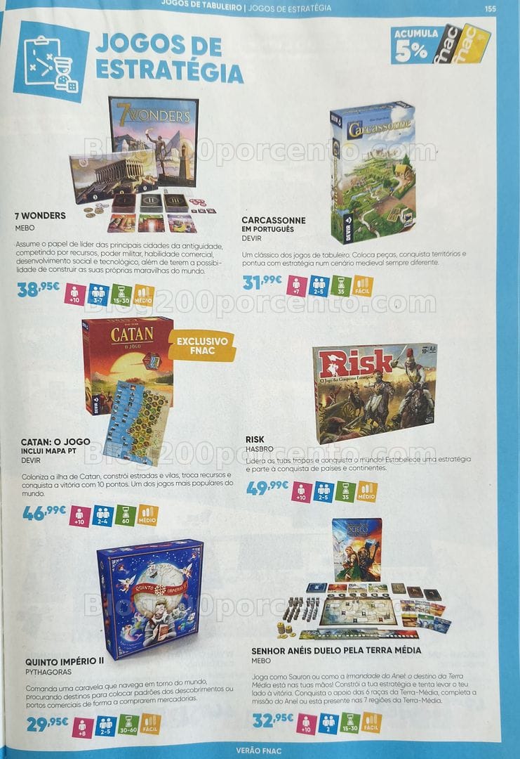 Antevisão Folheto FNAC Promoções de 1 julho a 18 agosto
