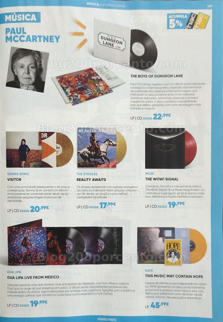 Antevisão Folheto FNAC Promoções de 1 julho a 18 agosto