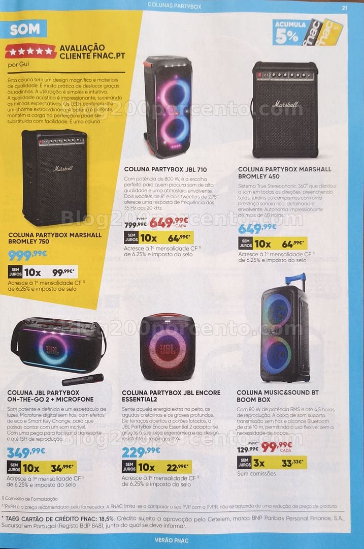 Antevisão Folheto FNAC Promoções de 1 julho a 18 agosto