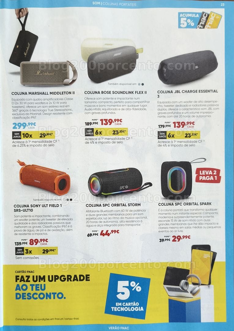 Antevisão Folheto FNAC Promoções de 1 julho a 18 agosto