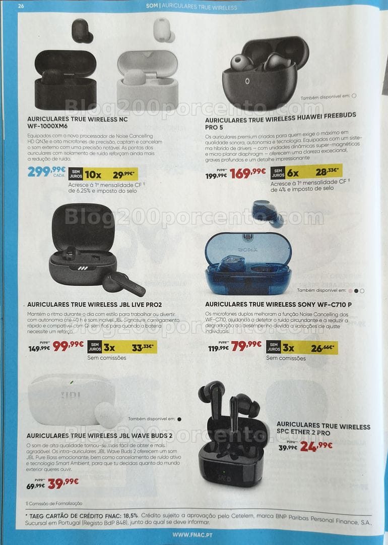 Antevisão Folheto FNAC Promoções de 1 julho a 18 agosto