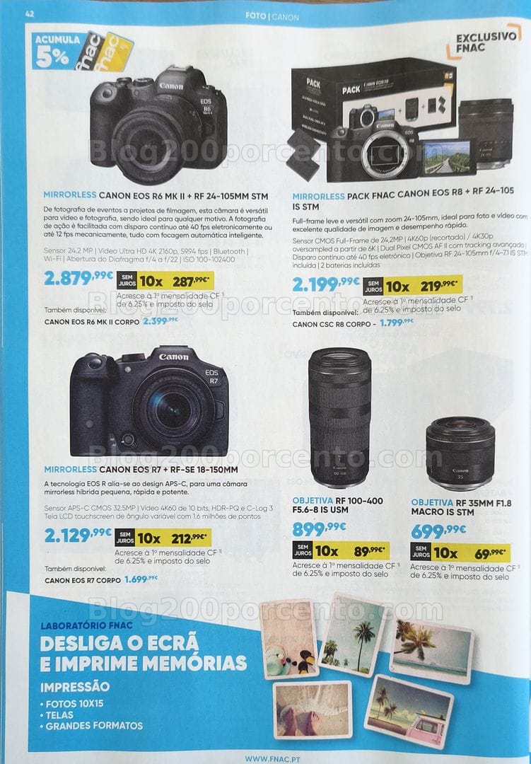 Antevisão Folheto FNAC Promoções de 1 julho a 18 agosto