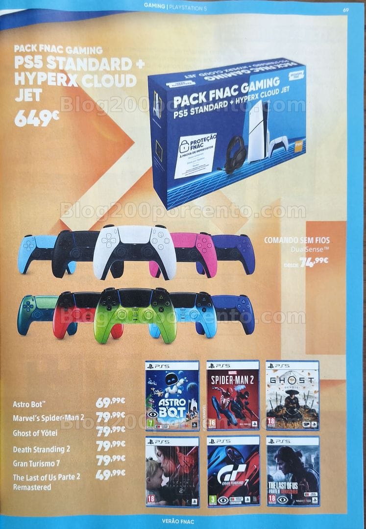 Antevisão Folheto FNAC Promoções de 1 julho a 18 agosto
