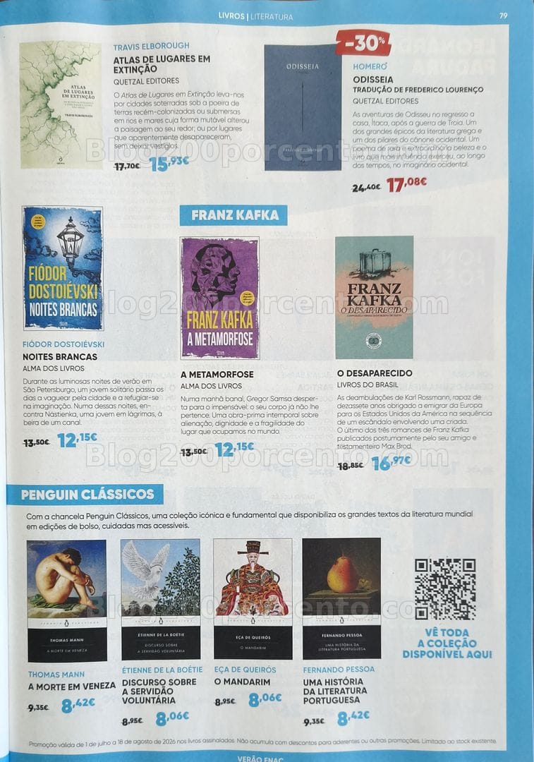 Antevisão Folheto FNAC Promoções de 1 julho a 18 agosto