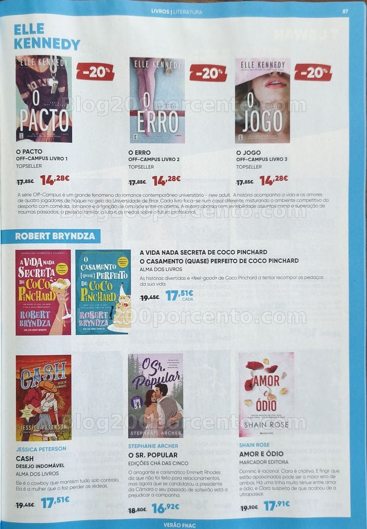 Antevisão Folheto FNAC Promoções de 1 julho a 18 agosto