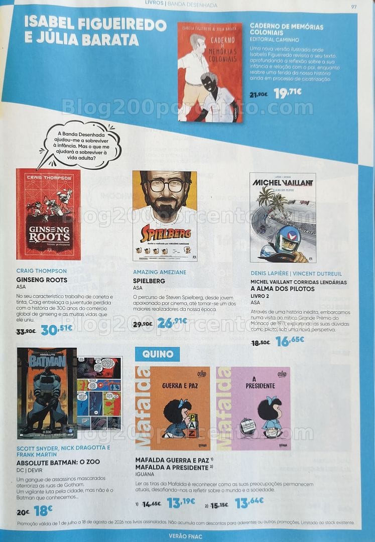 Antevisão Folheto FNAC Promoções de 1 julho a 18 agosto