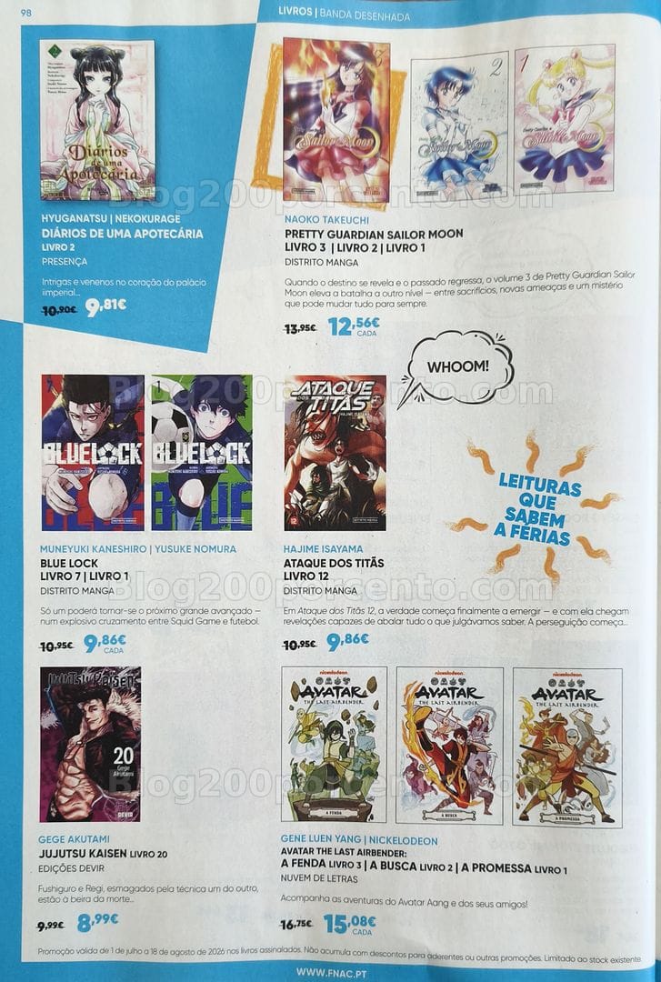 Antevisão Folheto FNAC Promoções de 1 julho a 18 agosto