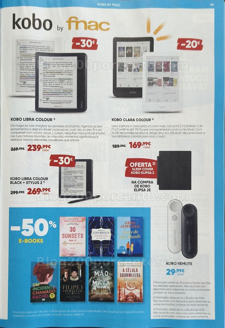 Antevisão Folheto FNAC Promoções de 1 julho a 18 agosto