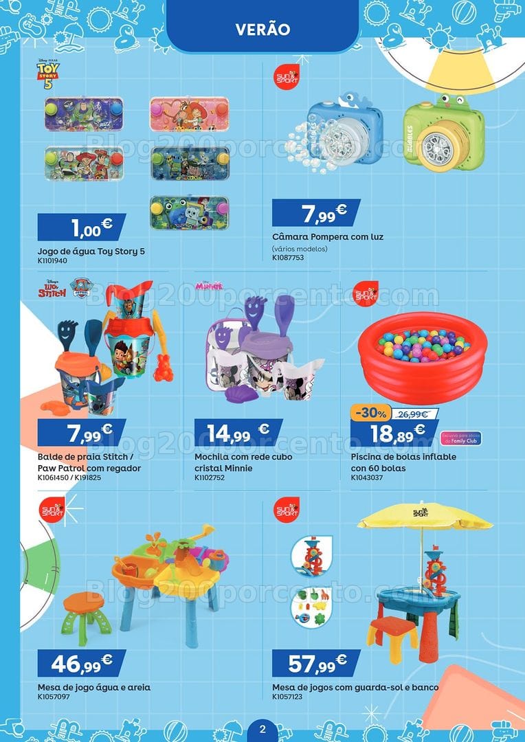 Antevisão Folheto TOYSRUS Verão Promoções de 2 a 22 julho