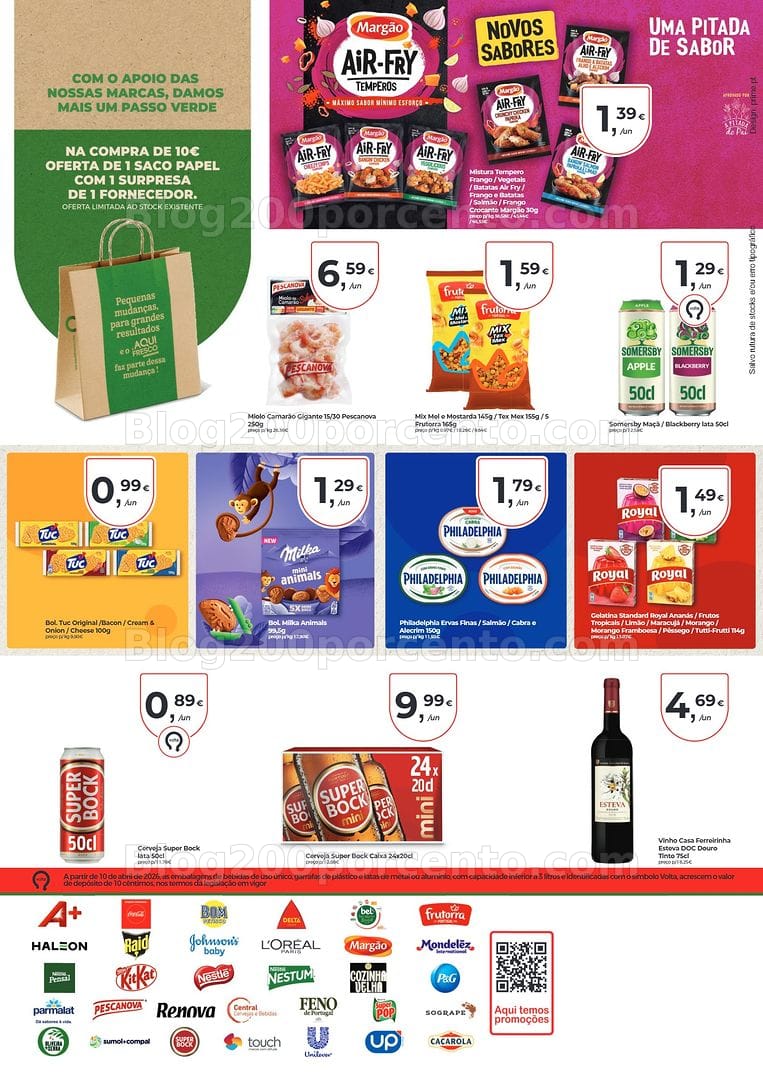 Antevisão Folheto AQUI É FRESCO Promoções de 29 julho a 9 agosto