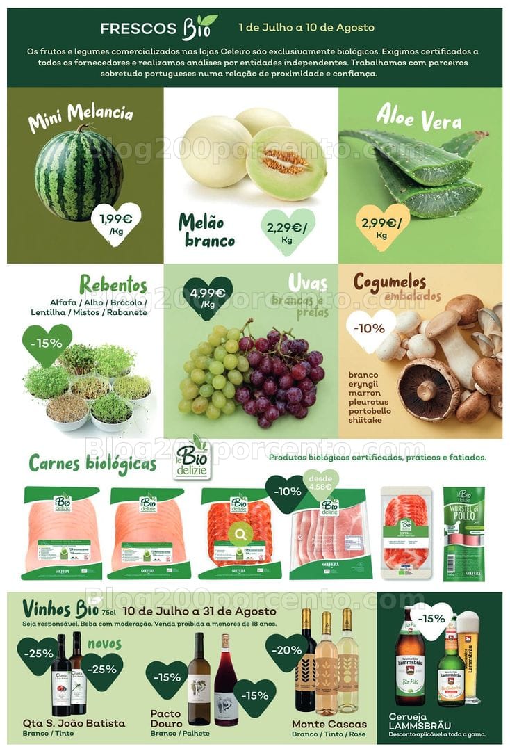 Antevisão Folheto CELEIRO Promoções de 10 julho a 31 agosto