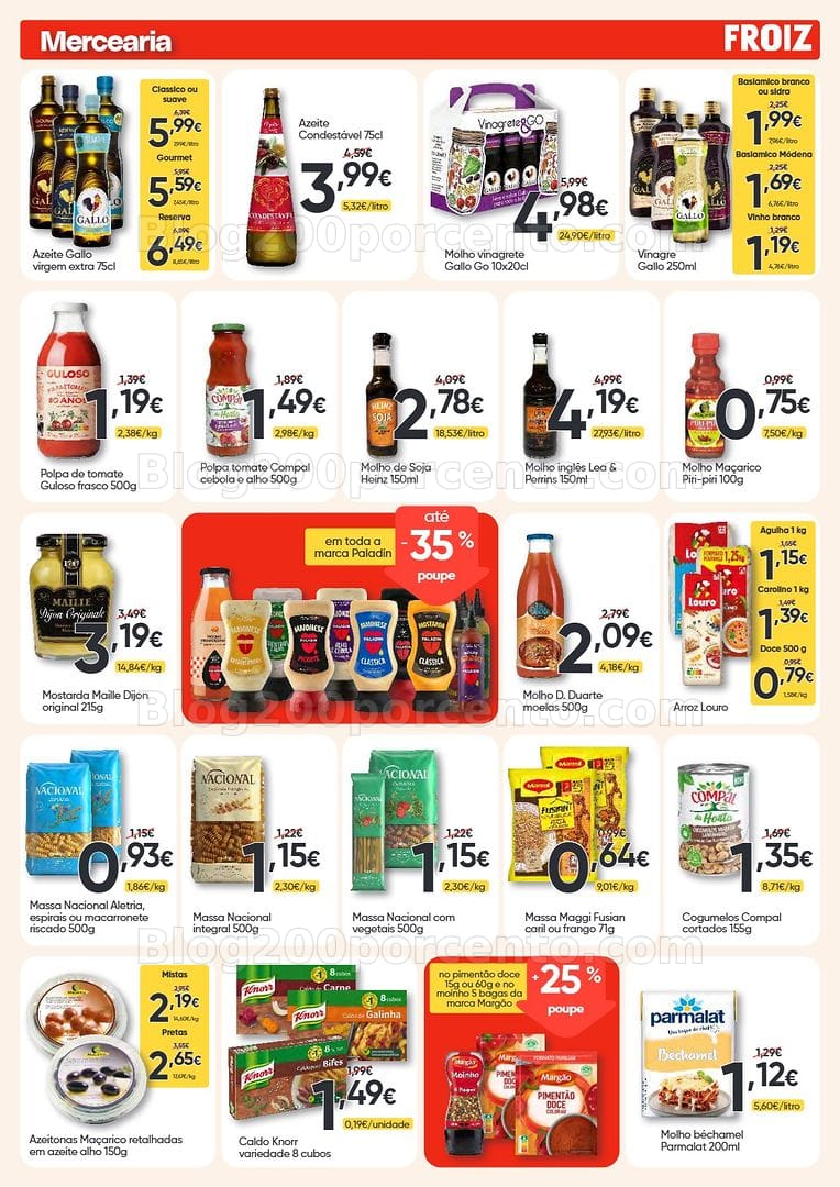 Antevisão Folheto FROIZ Promoções de 23 julho a 11 agosto