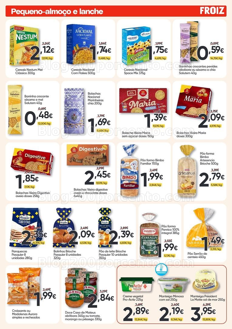Antevisão Folheto FROIZ Promoções de 23 julho a 11 agosto