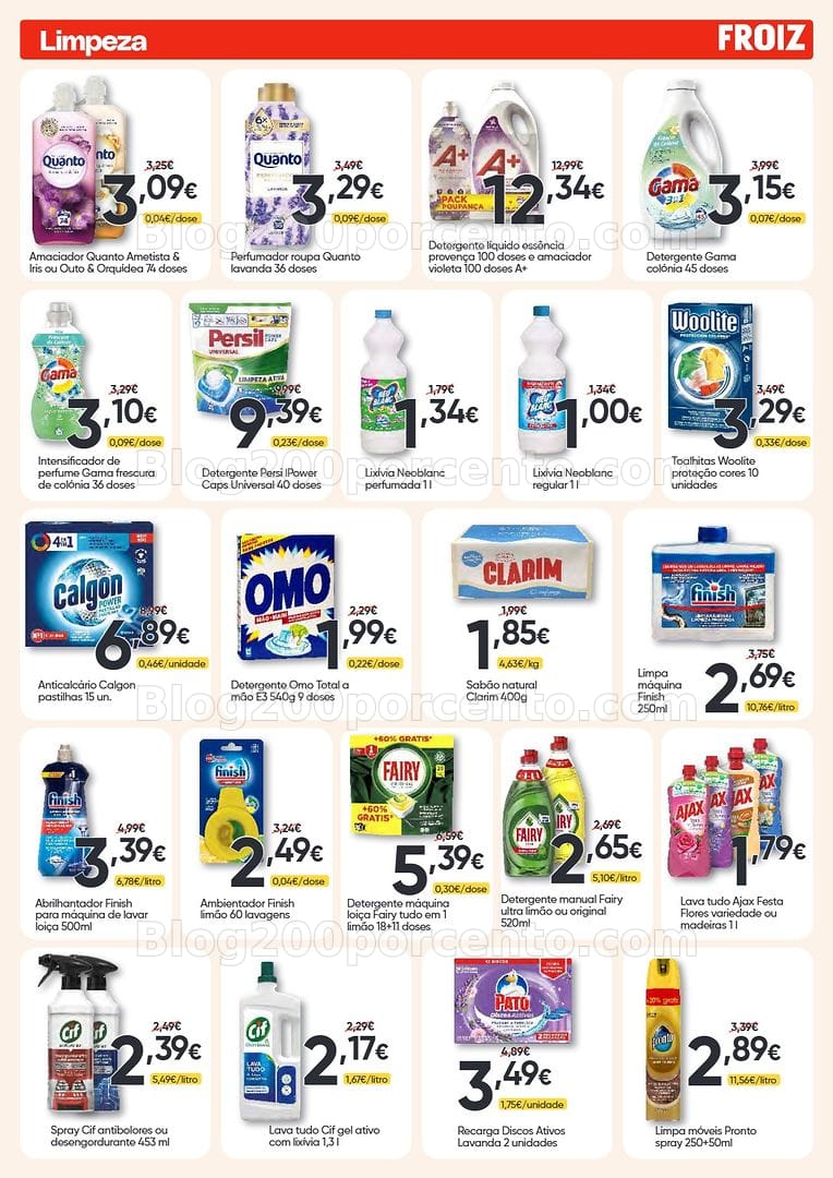 Antevisão Folheto FROIZ Promoções de 23 julho a 11 agosto