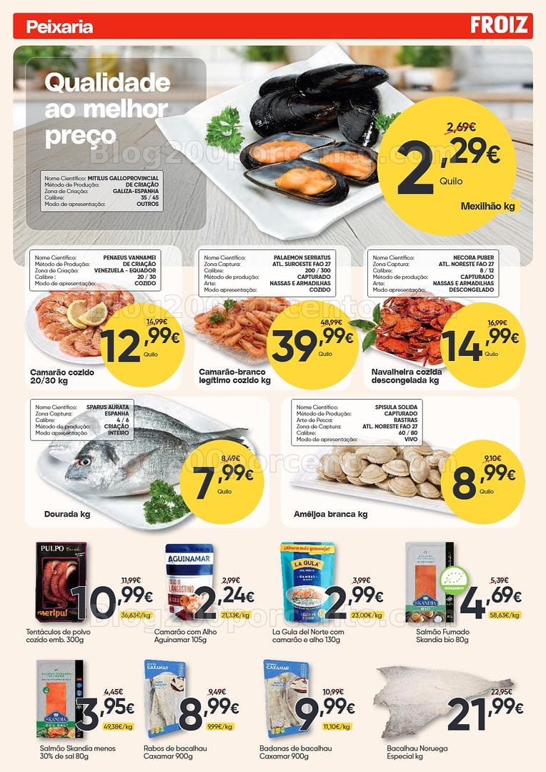 Antevisão Folheto FROIZ Promoções de 23 julho a 11 agosto