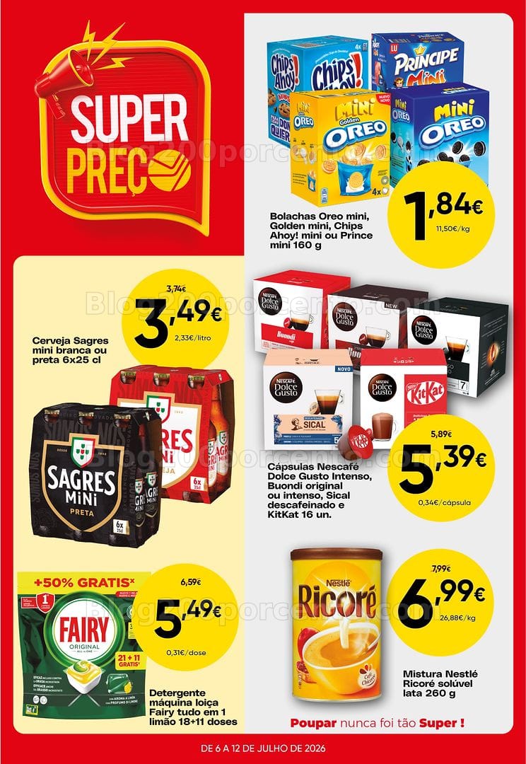 Antevisão Folheto FROIZ Promoções de 6 a 12 julho