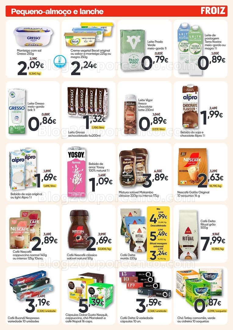 Antevisão Folheto FROIZ Promoções de 8 a 22 julho