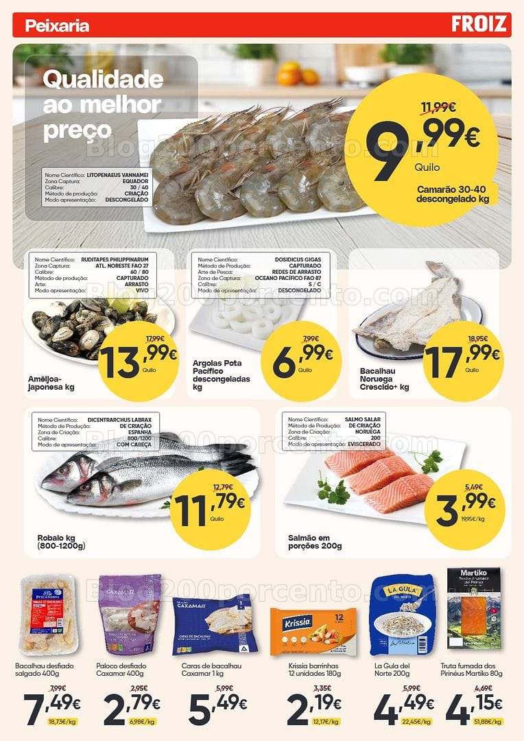 Antevisão Folheto FROIZ Promoções de 8 a 22 julho