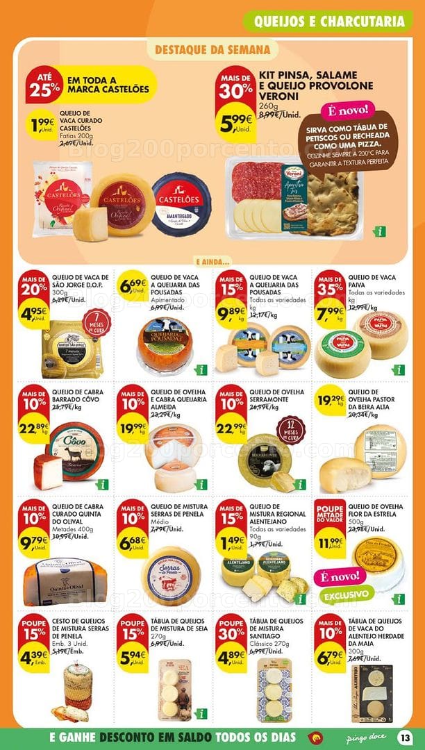 Antevisão Folheto PINGO DOCE Lojas Grandes Promoções de 7 a 13 julho
