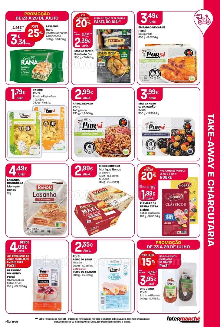 Antevisão Folheto INTERMARCHÉ Contact Promoções de 23 a 29 julho