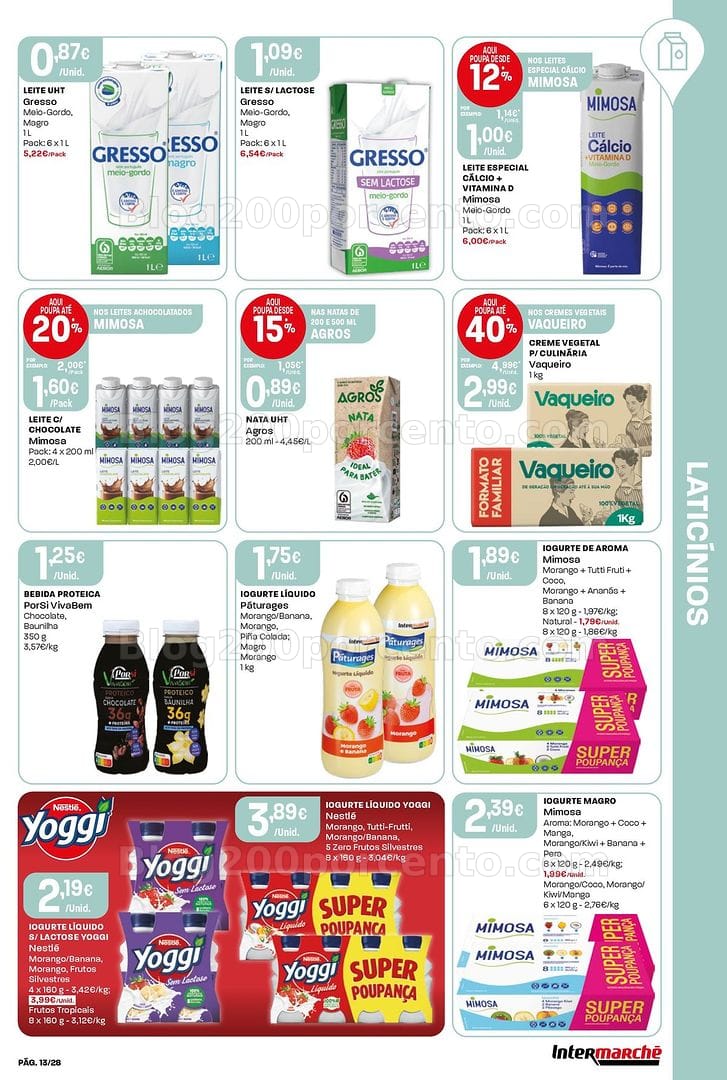 Antevisão Folheto INTERMARCHÉ Contact Promoções de 23 a 29 julho