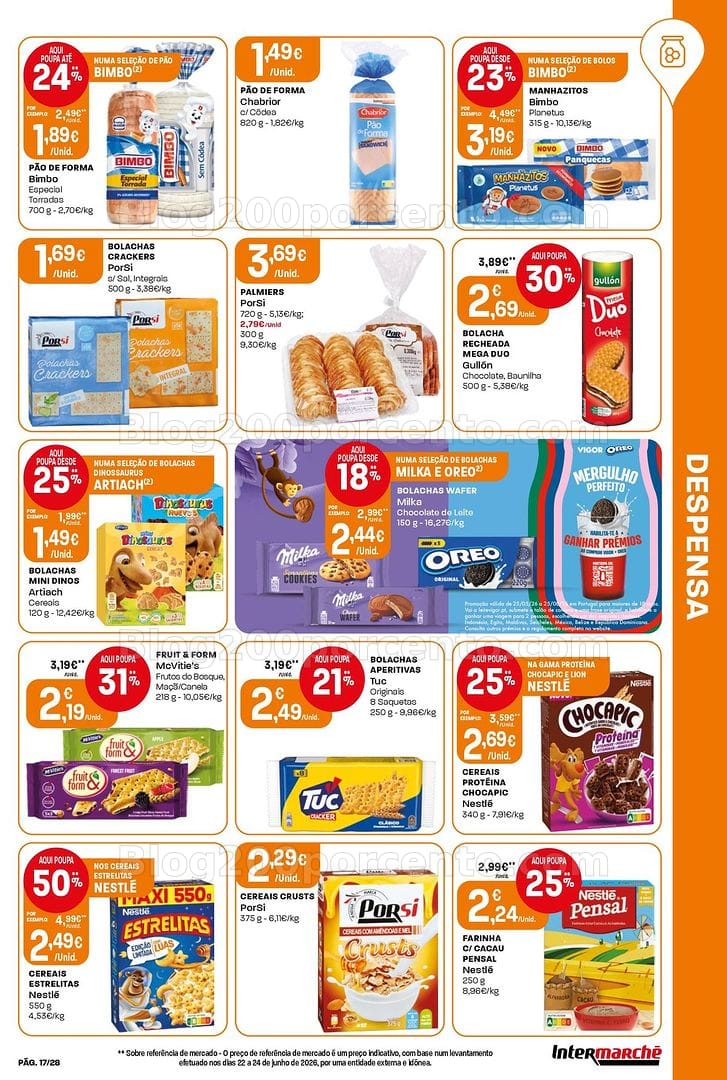 Antevisão Folheto INTERMARCHÉ Contact Promoções de 23 a 29 julho
