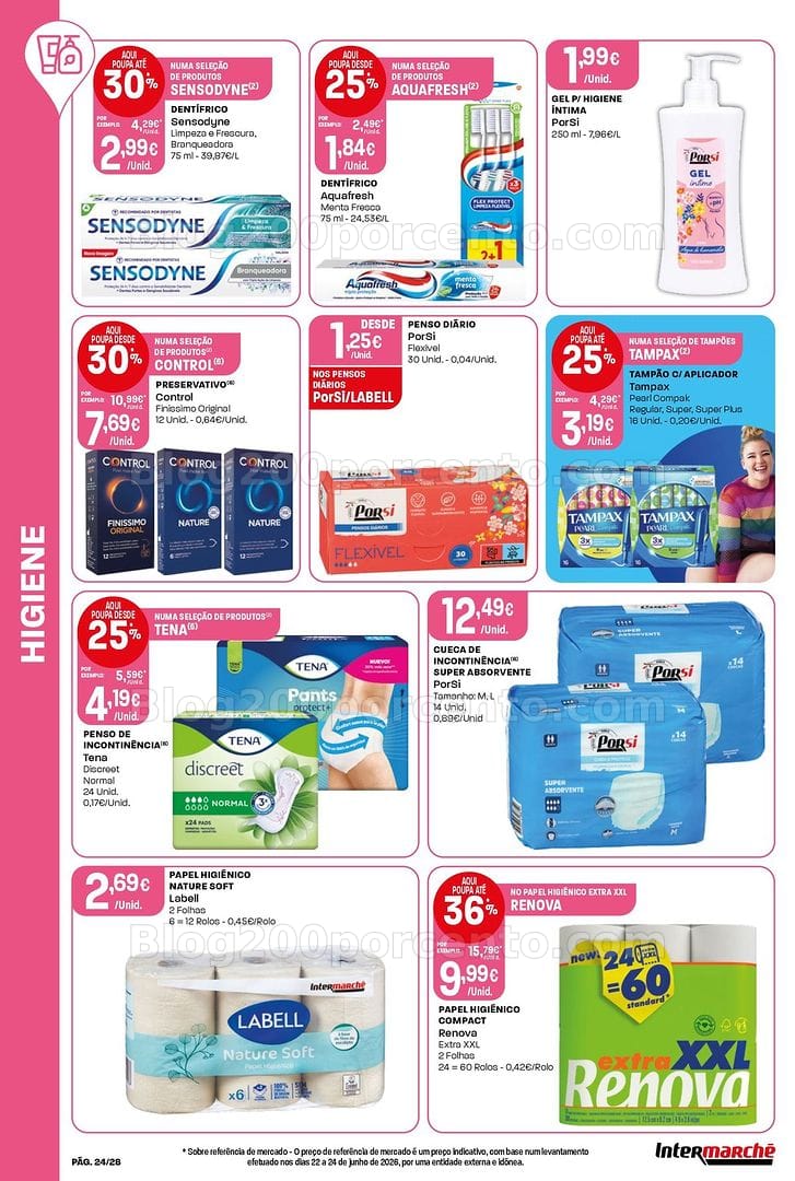 Antevisão Folheto INTERMARCHÉ Contact Promoções de 23 a 29 julho
