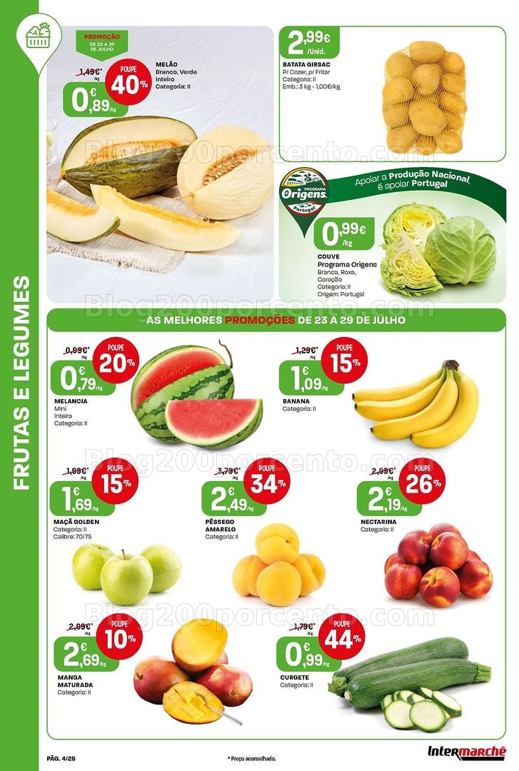 Antevisão Folheto INTERMARCHÉ Contact Promoções de 23 a 29 julho
