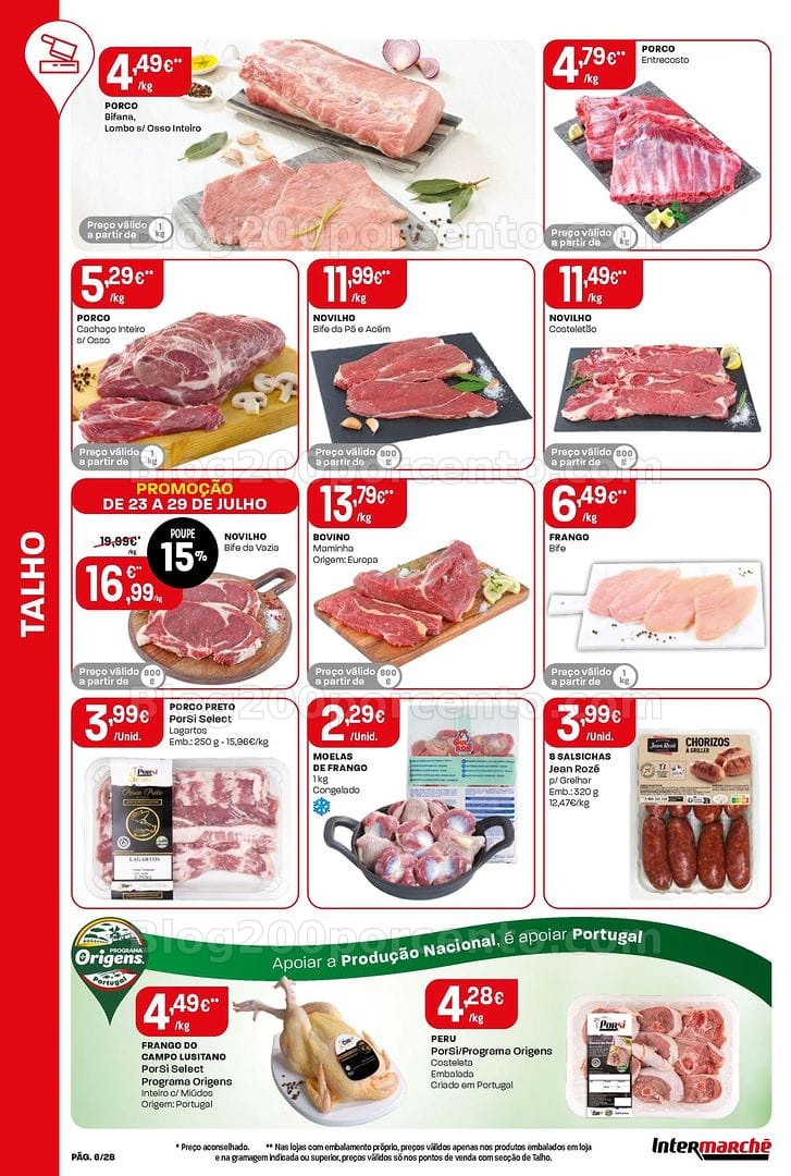 Antevisão Folheto INTERMARCHÉ Contact Promoções de 23 a 29 julho