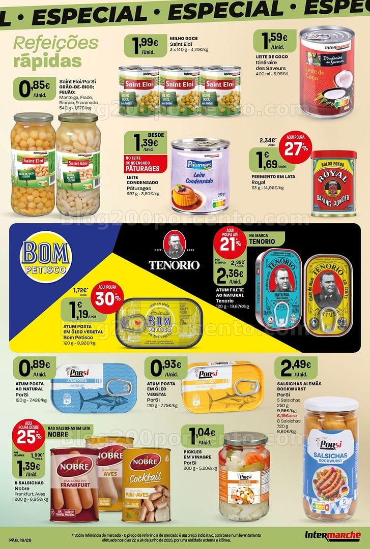 Antevisão Folheto INTERMARCHÉ Contact Promoções de 30 julho a 5 agosto