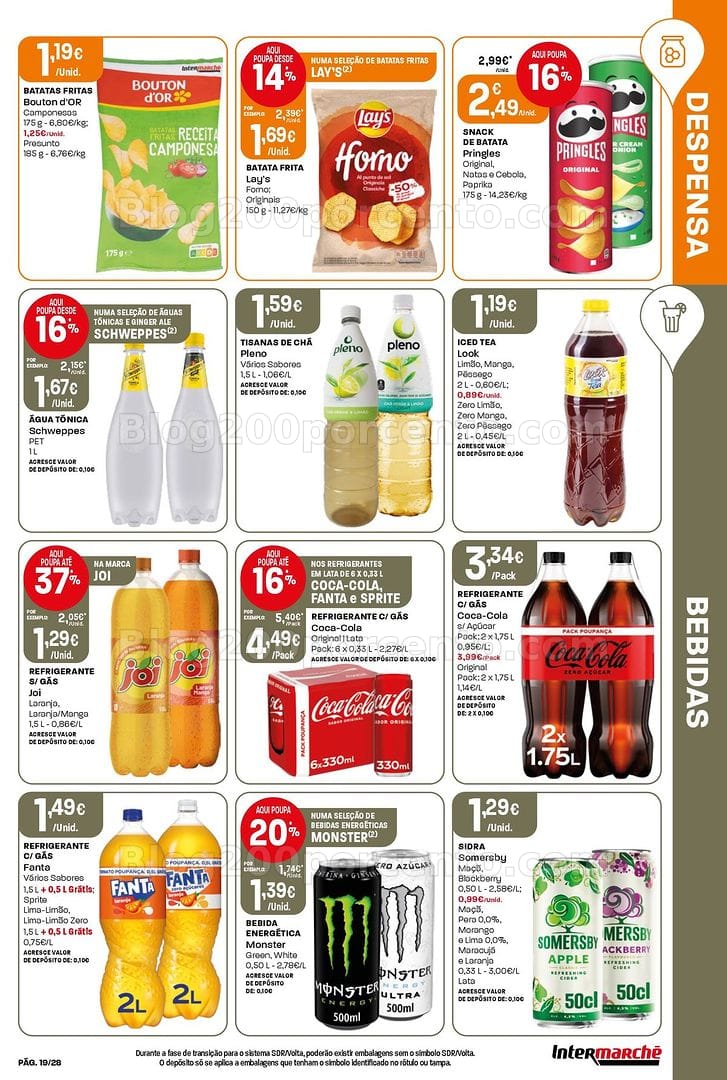 Antevisão Folheto INTERMARCHÉ Contact Promoções de 30 julho a 5 agosto
