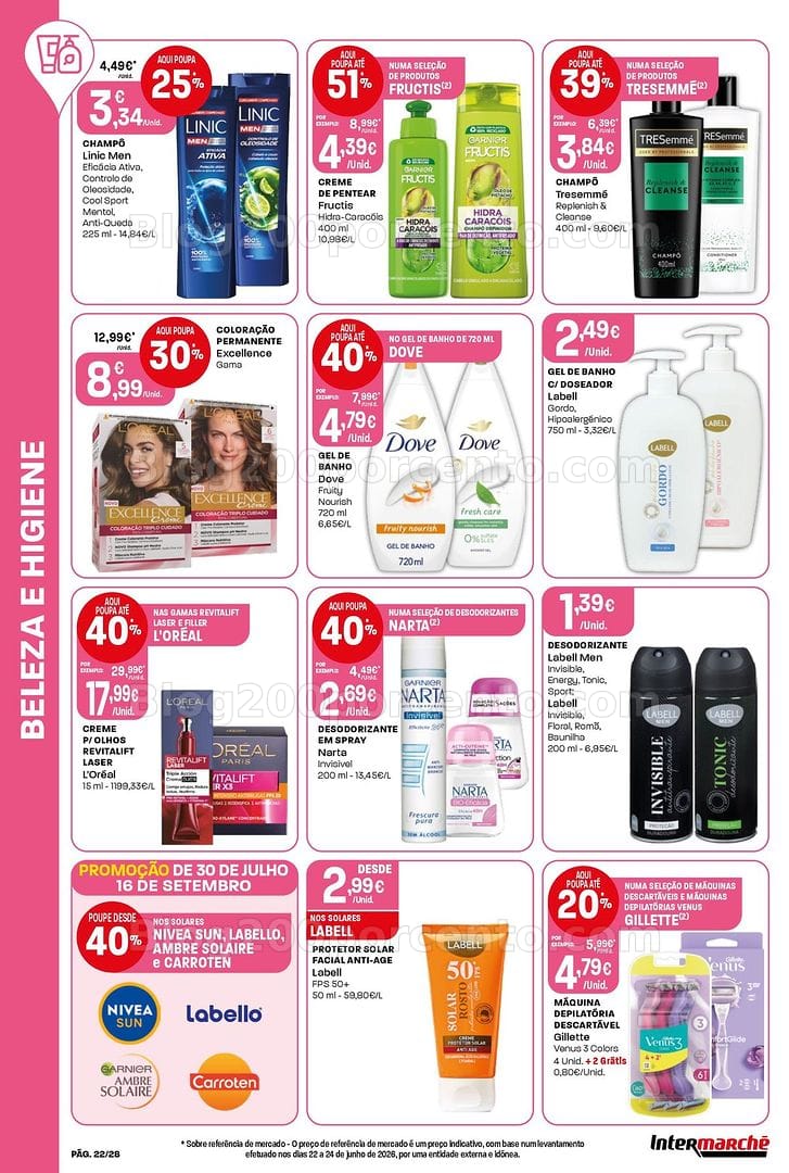 Antevisão Folheto INTERMARCHÉ Contact Promoções de 30 julho a 5 agosto