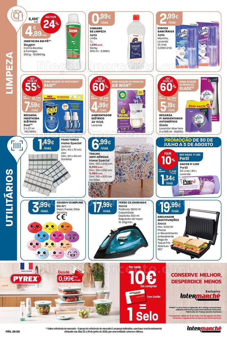 Antevisão Folheto INTERMARCHÉ Contact Promoções de 30 julho a 5 agosto