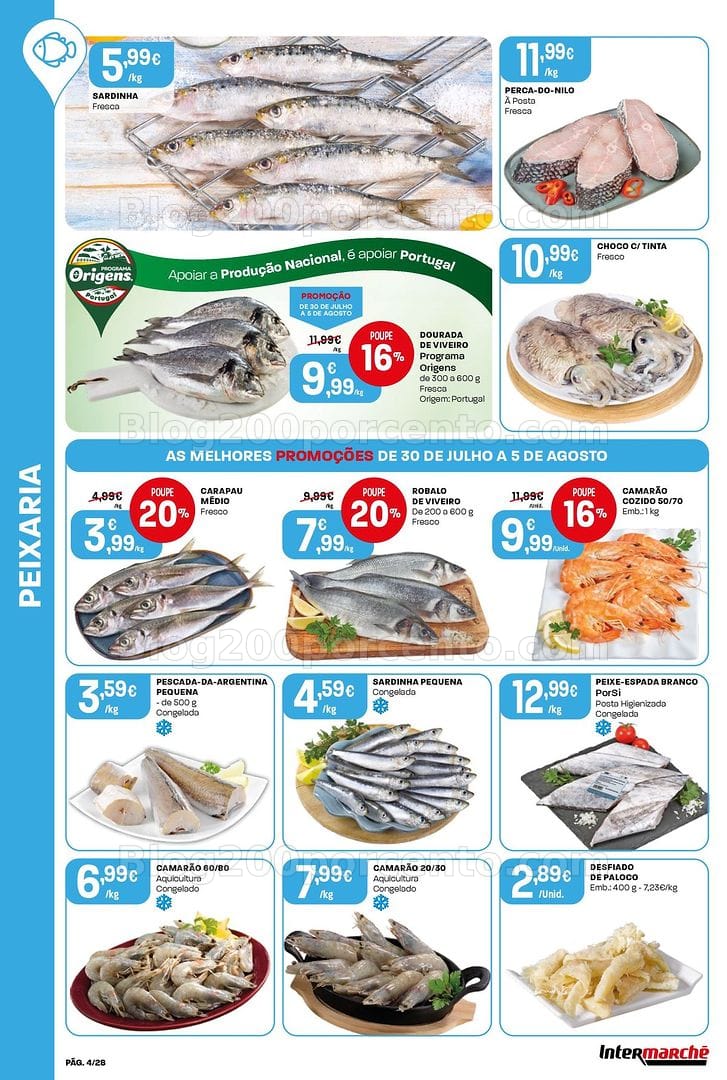 Antevisão Folheto INTERMARCHÉ Contact Promoções de 30 julho a 5 agosto