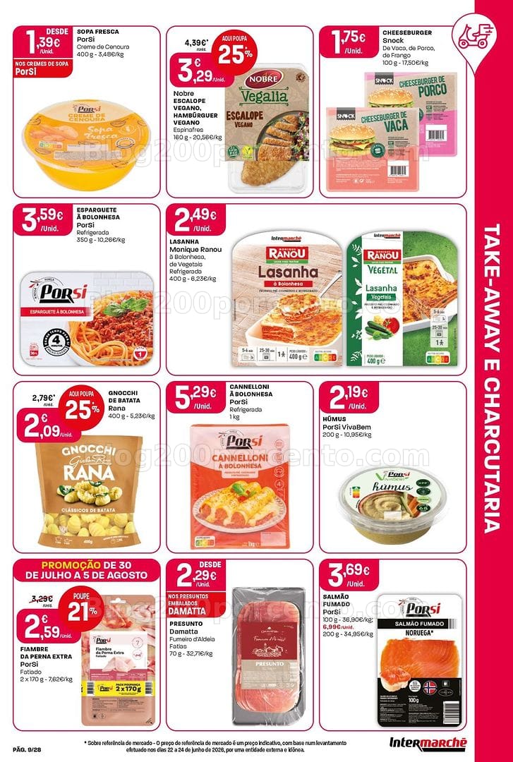 Antevisão Folheto INTERMARCHÉ Contact Promoções de 30 julho a 5 agosto