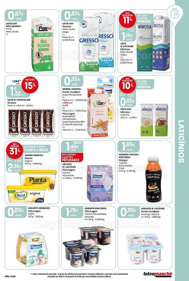 Antevisão Folheto INTERMARCHÉ Contact Promoções de 9 a 15 julho