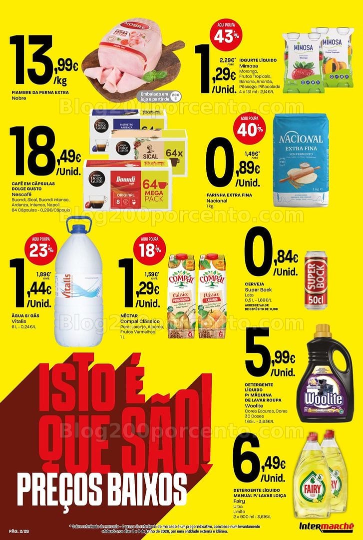 Antevisão Folheto INTERMARCHÉ Contact Promoções de 9 a 15 julho