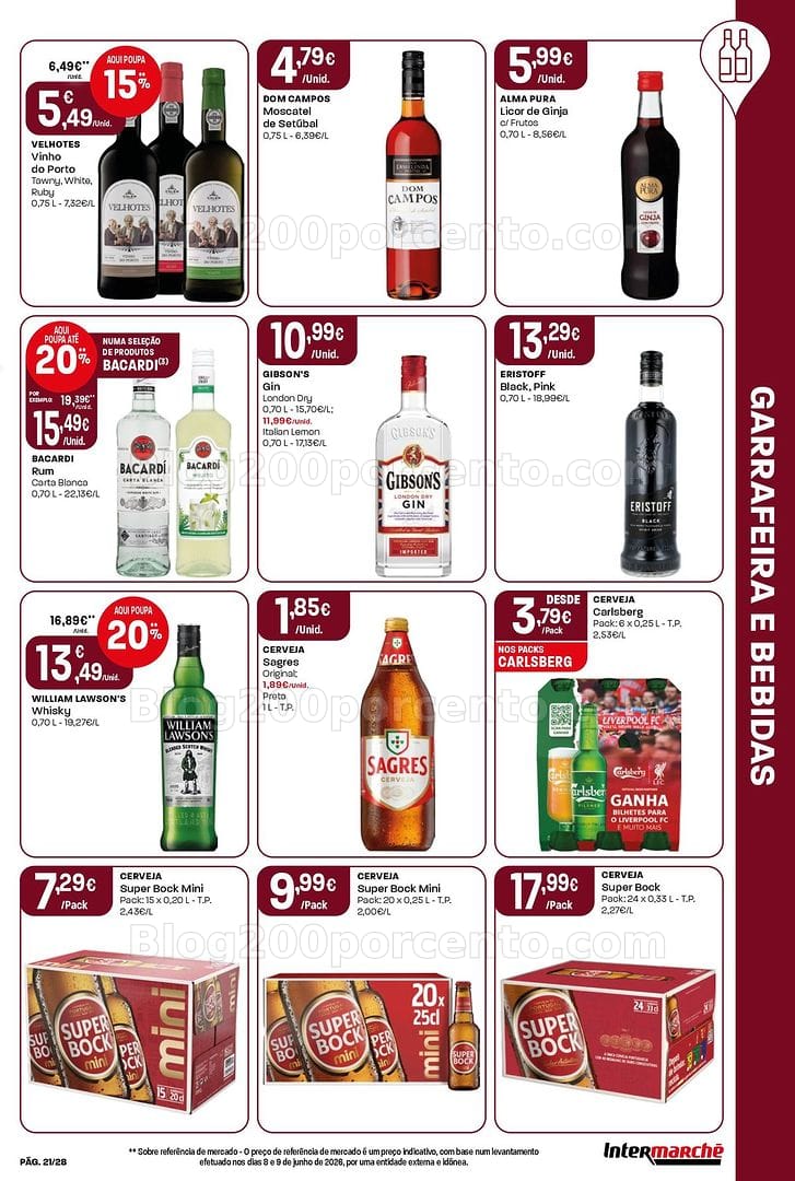 Antevisão Folheto INTERMARCHÉ Contact Promoções de 9 a 15 julho