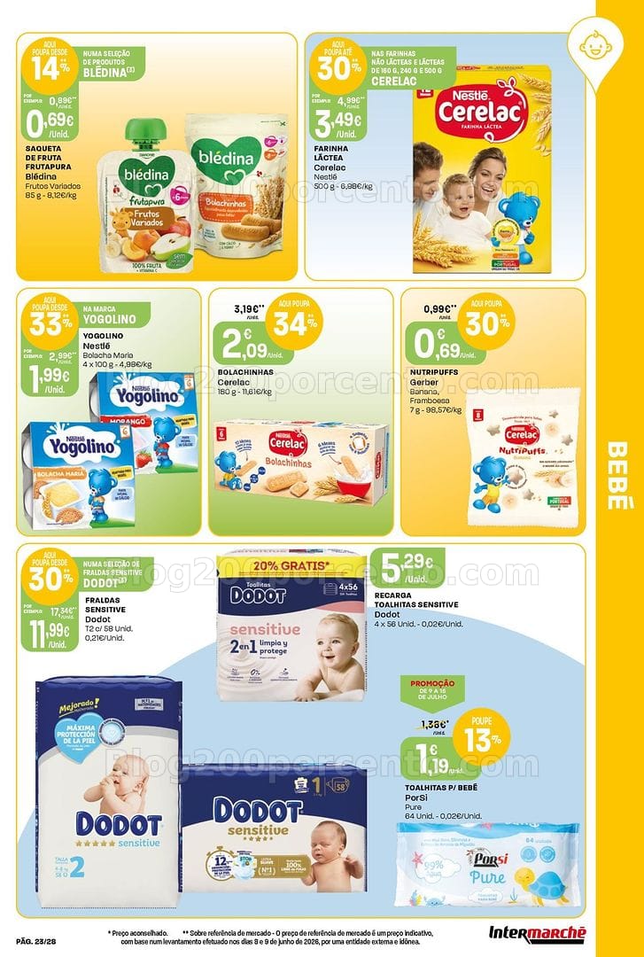 Antevisão Folheto INTERMARCHÉ Contact Promoções de 9 a 15 julho