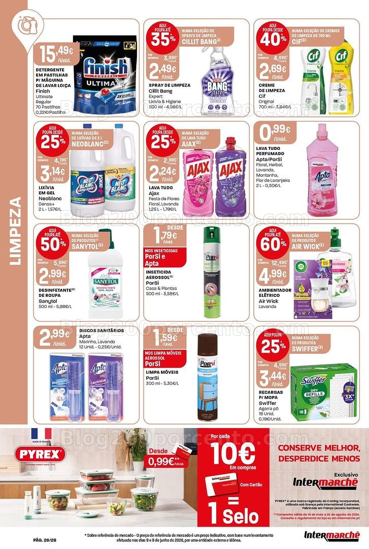 Antevisão Folheto INTERMARCHÉ Contact Promoções de 9 a 15 julho