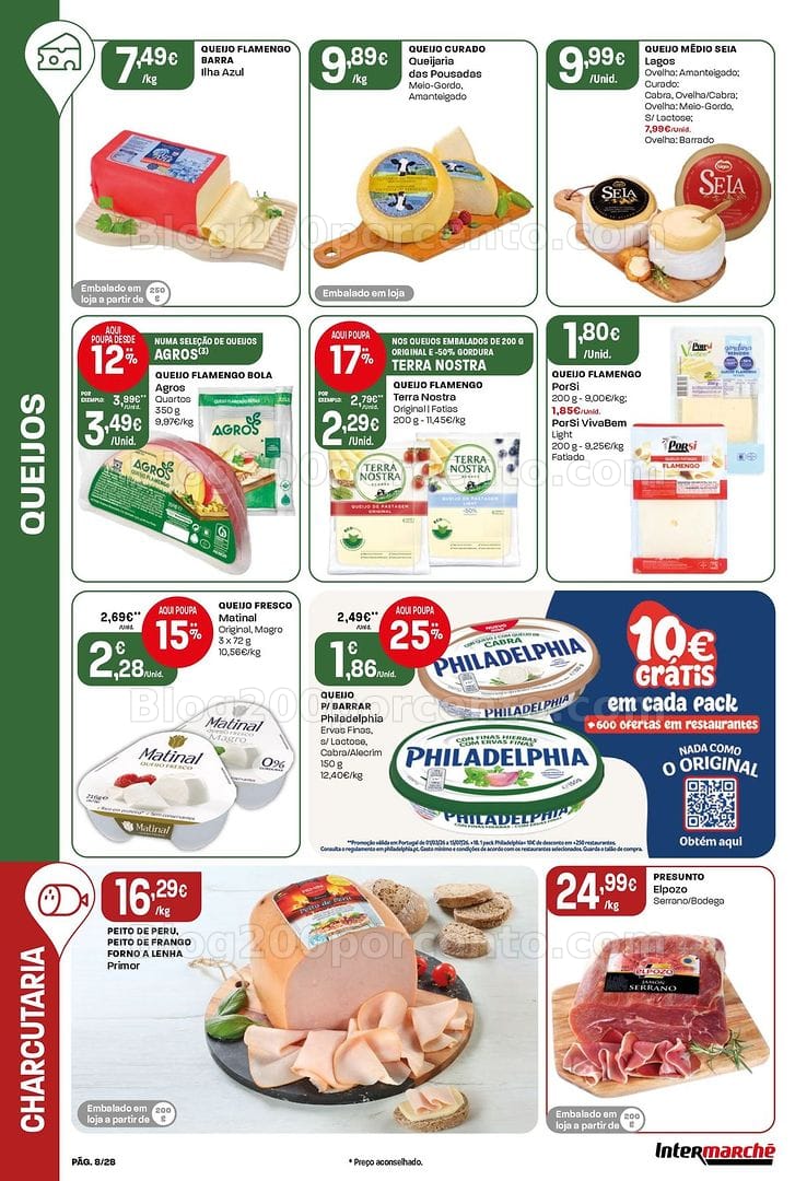 Antevisão Folheto INTERMARCHÉ Contact Promoções de 9 a 15 julho
