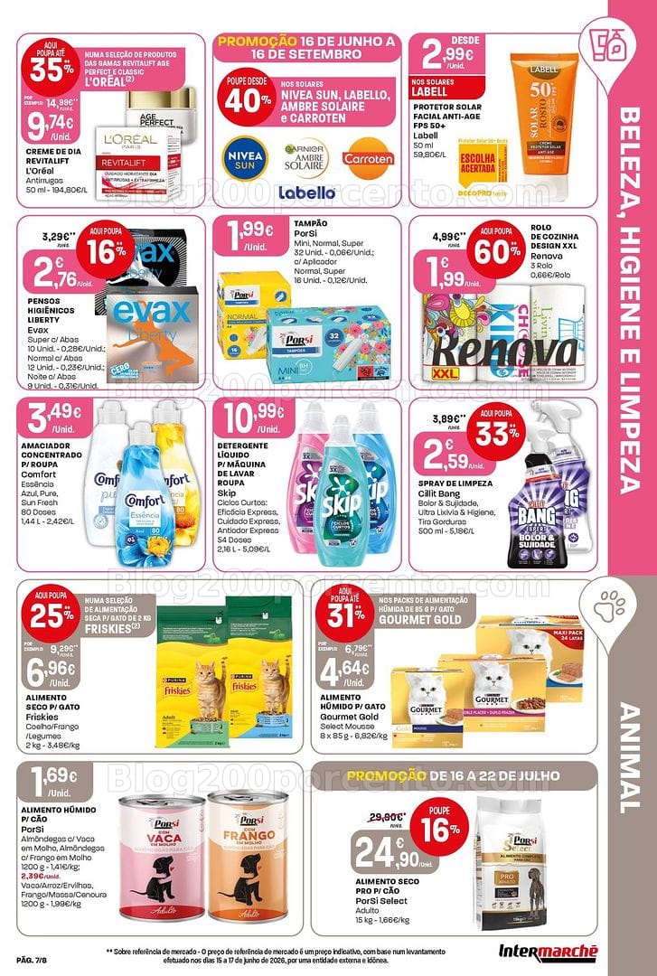 Antevisão Folheto INTERMARCHÉ Mini Promoções de 16 a 22 julho