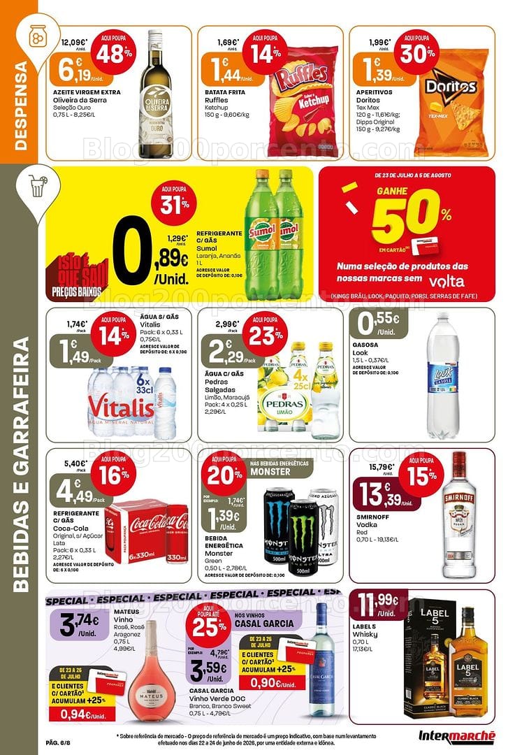 Antevisão Folheto INTERMARCHÉ Mini Promoções de 23 a 29 julho