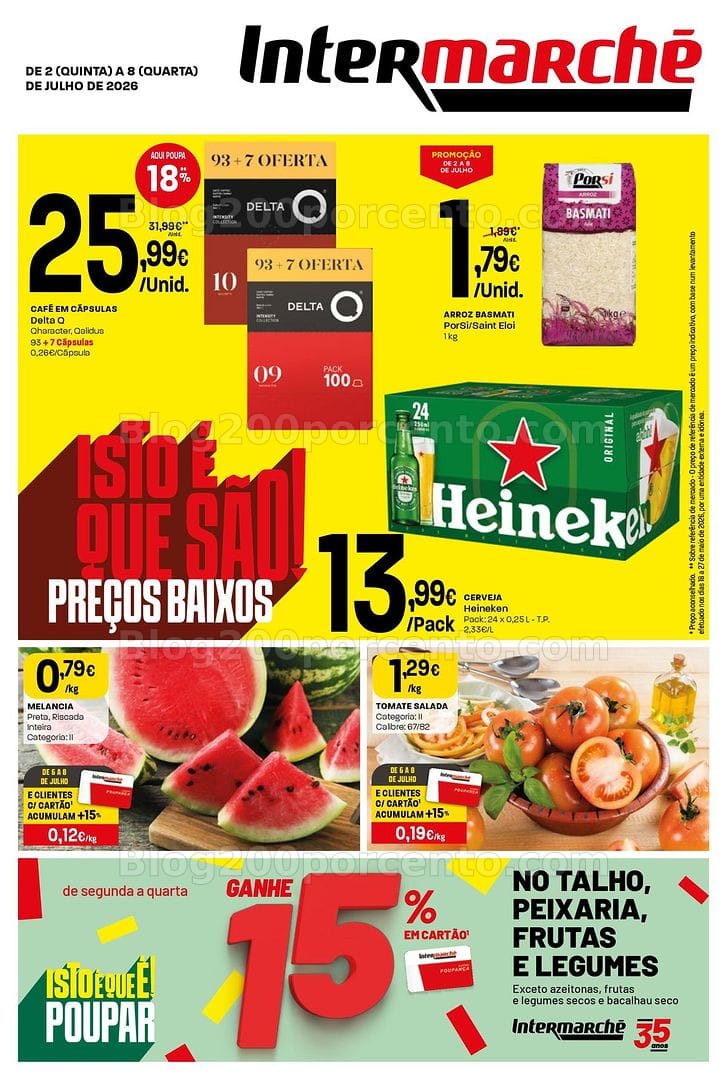 Antevisão Folheto INTERMARCHÉ Mini Promoções de 2 a 8 julho