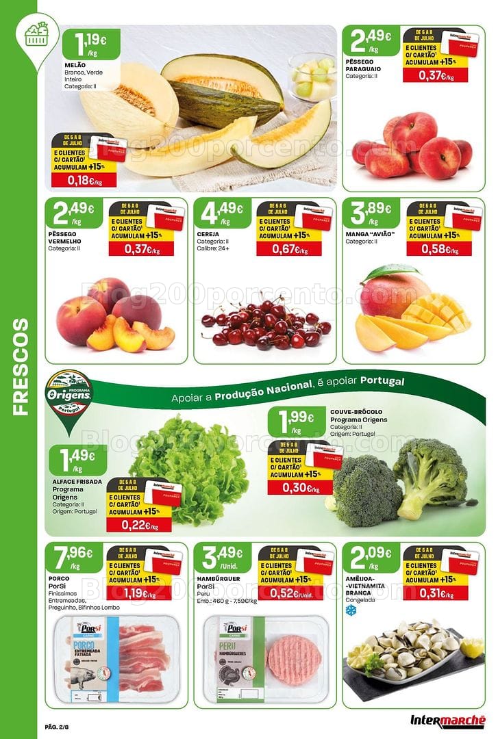 Antevisão Folheto INTERMARCHÉ Mini Promoções de 2 a 8 julho