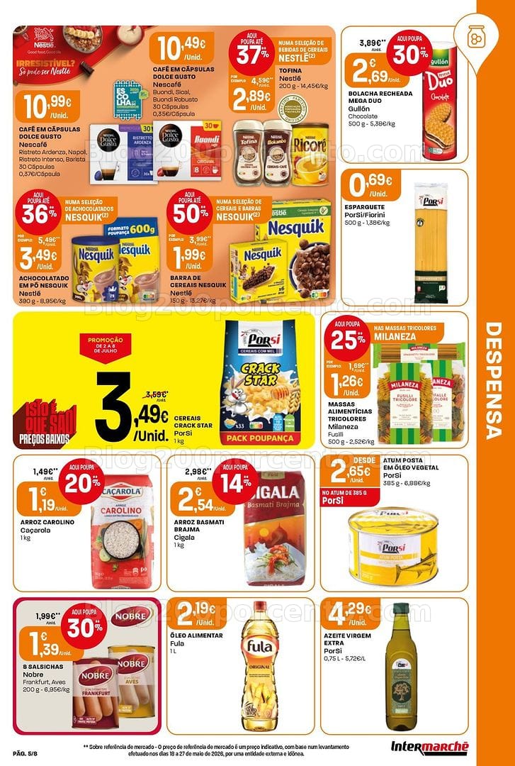 Antevisão Folheto INTERMARCHÉ Mini Promoções de 2 a 8 julho